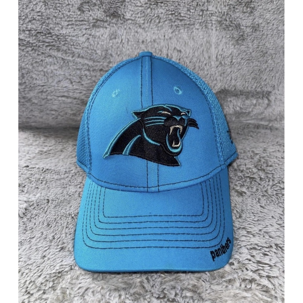 Carolina Panthers Hat Cap Fitted Mens Large Blue NFL Football 39THIRTY New Era